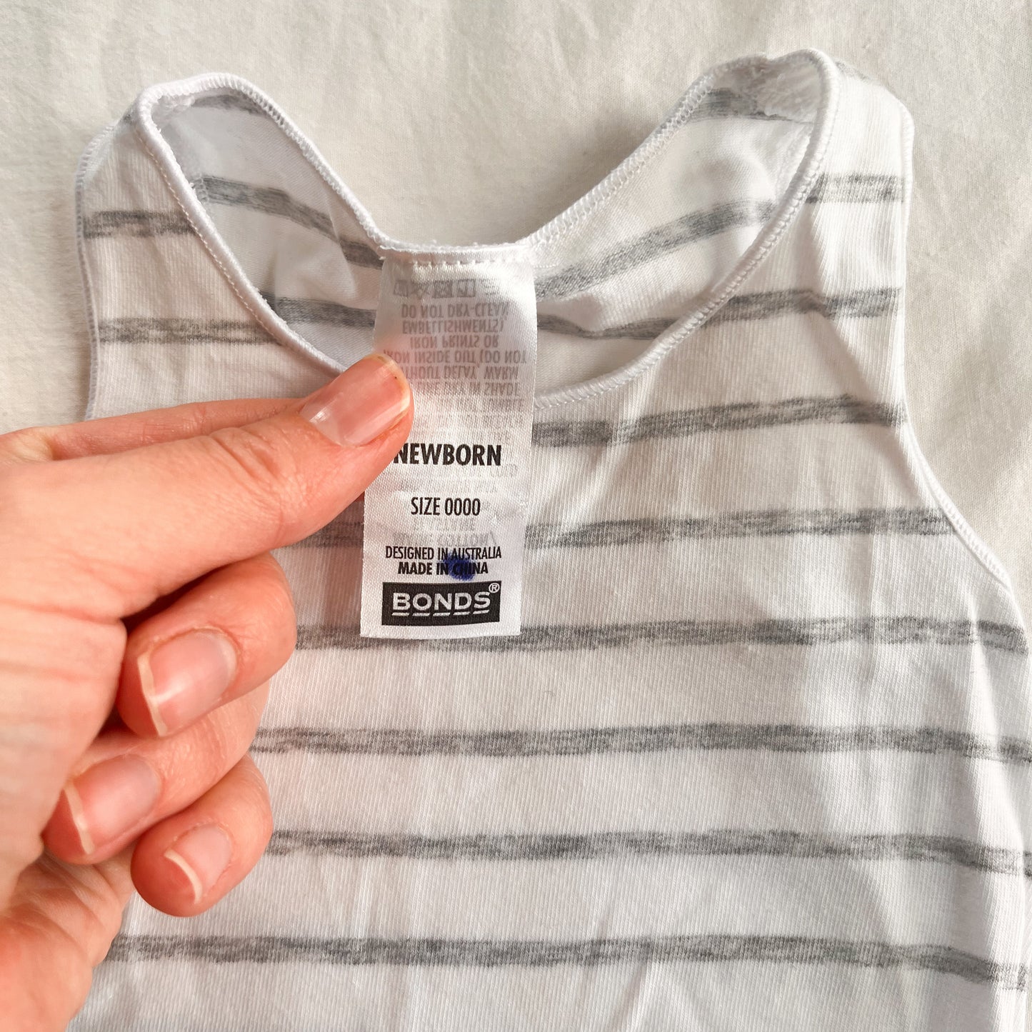 Bonds bodysuit, NB
