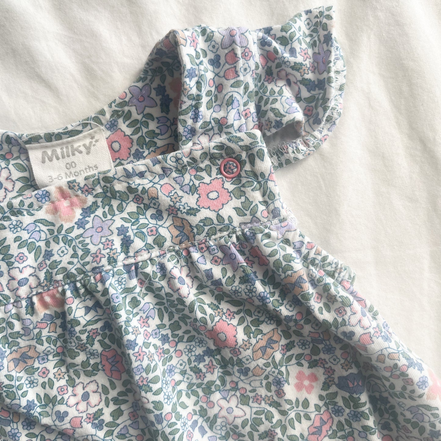Milky romper, 3-6m