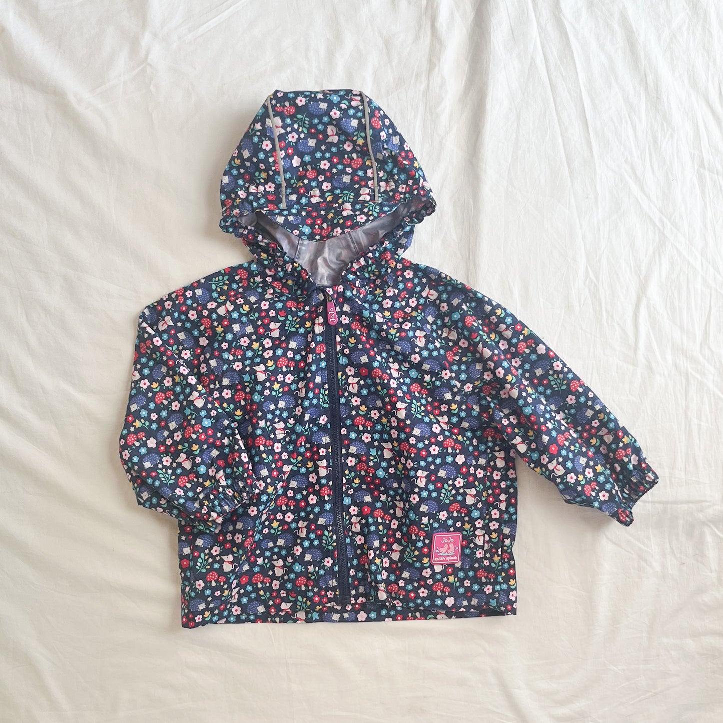 JoJo maman Bebe rain jacket, size 2
