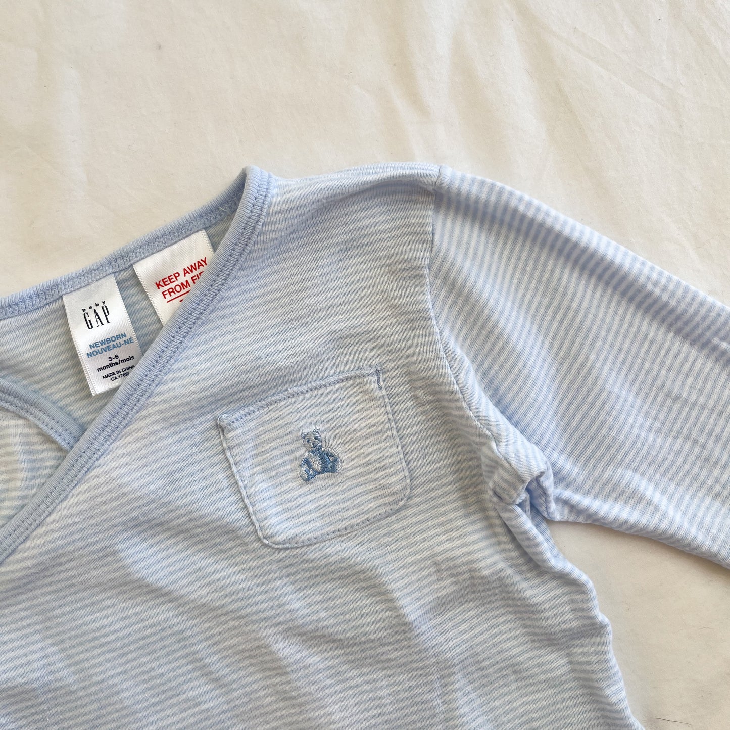 Baby gap top, 3-6m