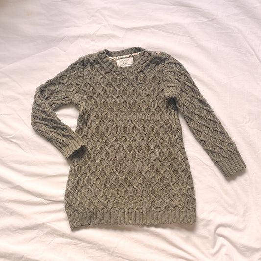 Aspen kids knit dress, size 3