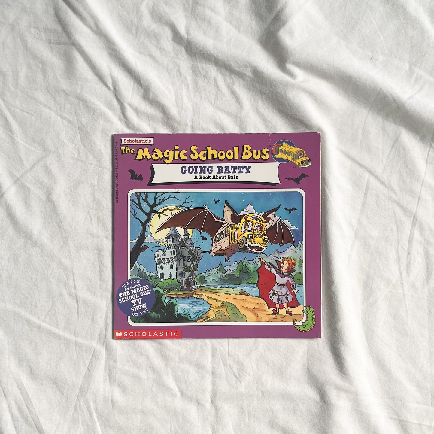 Vintage magic school bus book, medium