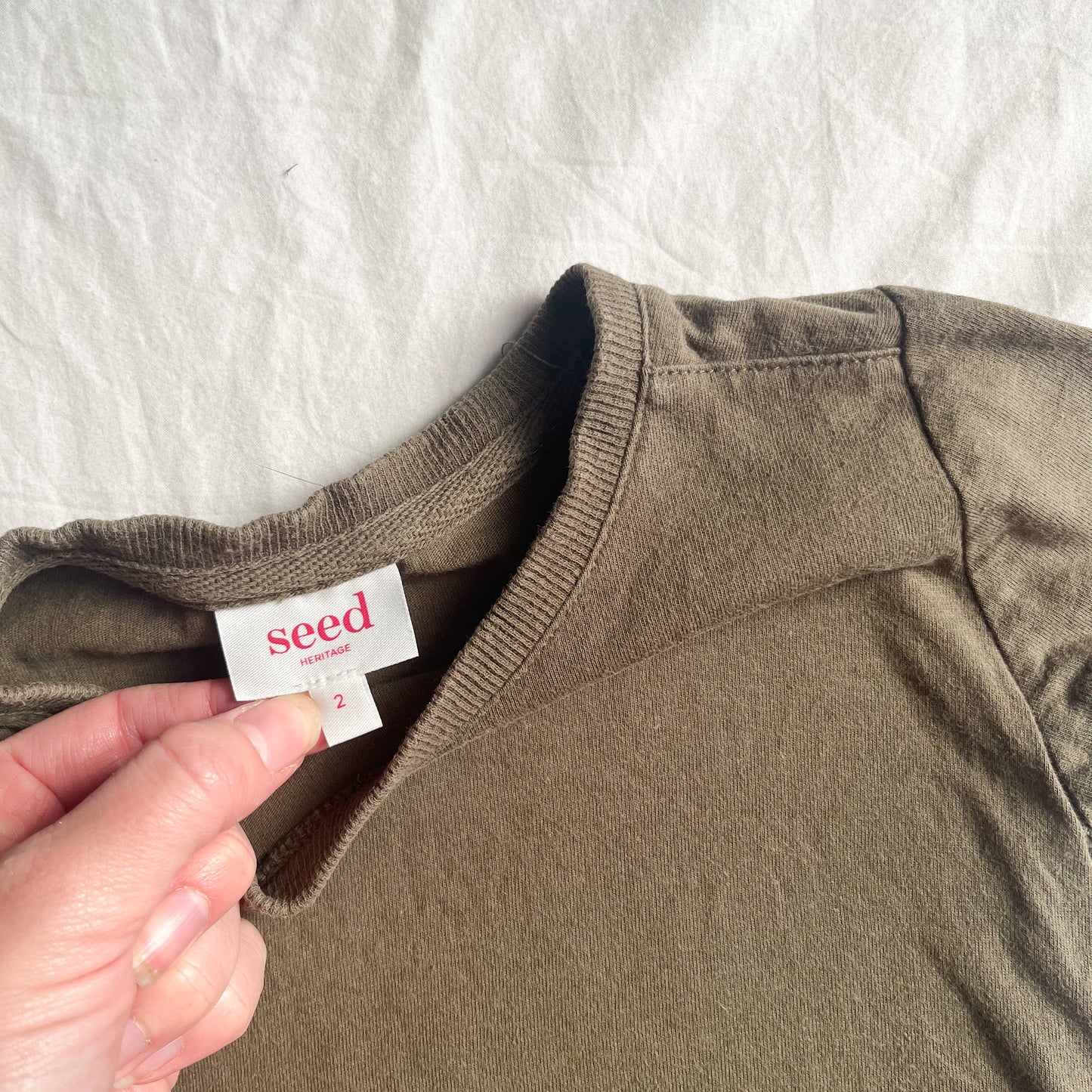 Seed tee, size 2