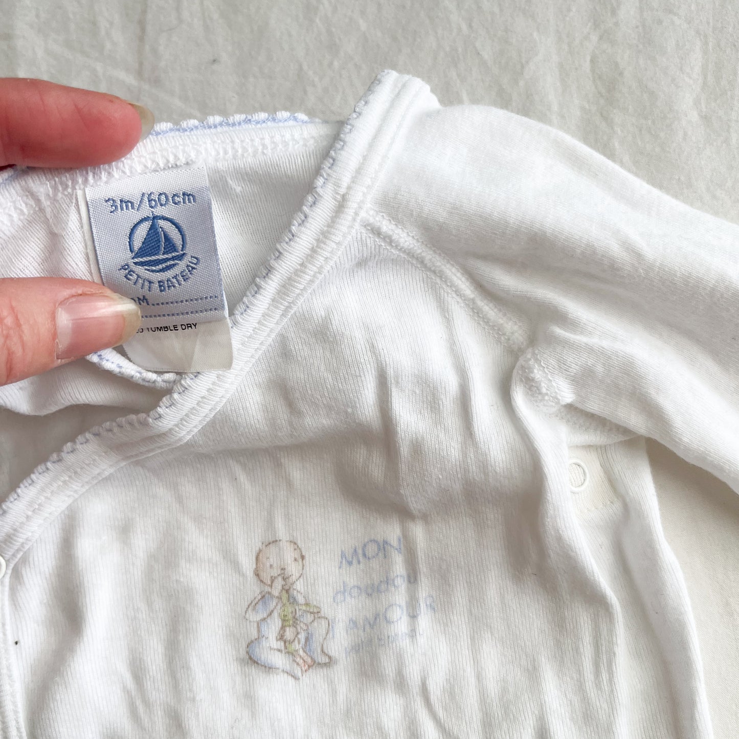 Petit bateau bodysuit, 3m