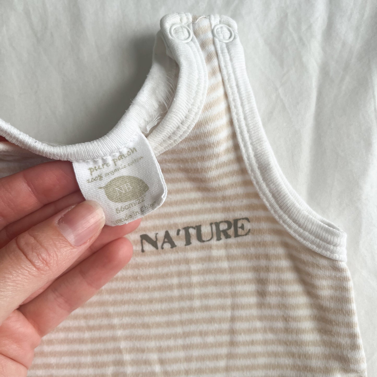 Pure patch bodysuit, NB