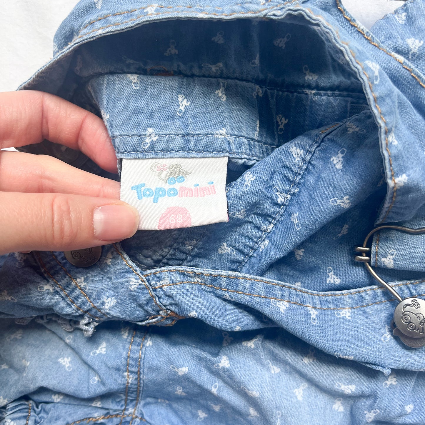 Topomini overalls, 3-6m