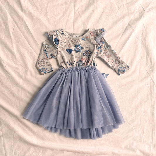 Cracked soda dress, 3-6m