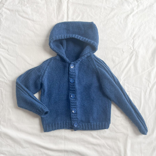 Handknit jacket, aprox size 2-3