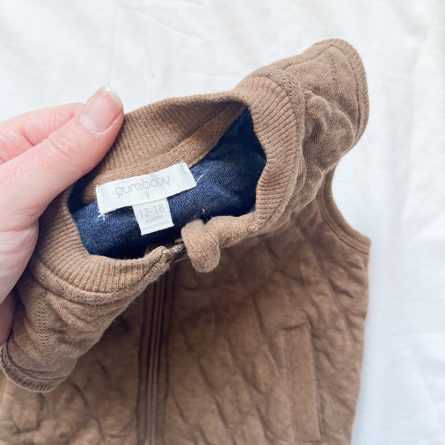 Pure baby vest, size 1