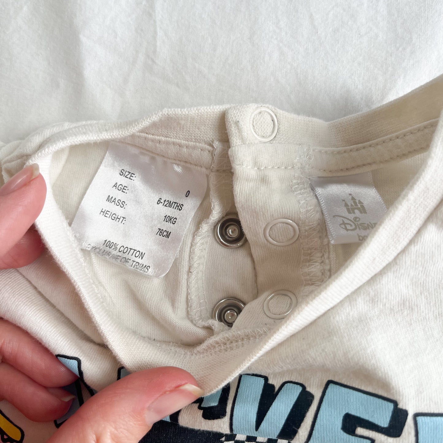 Mickey Mouse tee, 6-12m