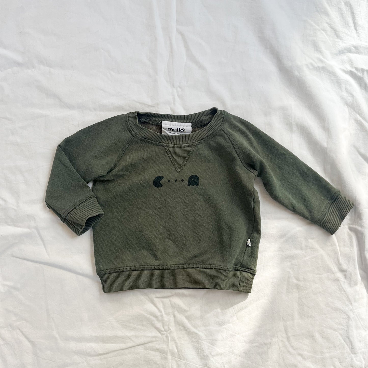 Mello sweater, 3-6m (cotton/merino)