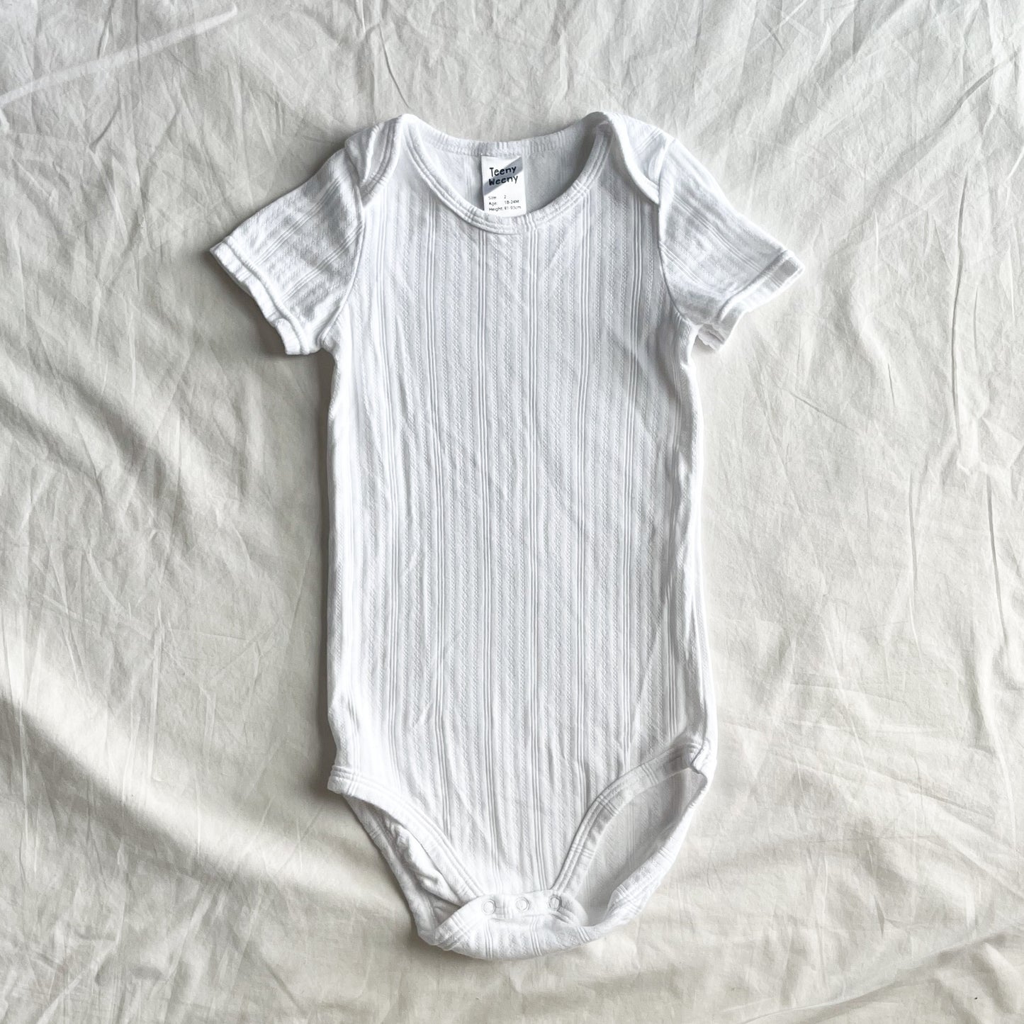 Teeny weeny bodysuit, size 2