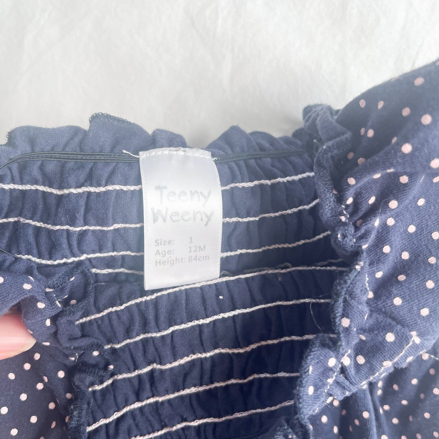 Teeny weeny dress, size 1