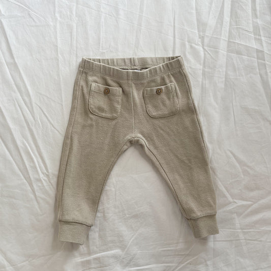Soft green pant, 6-12m
