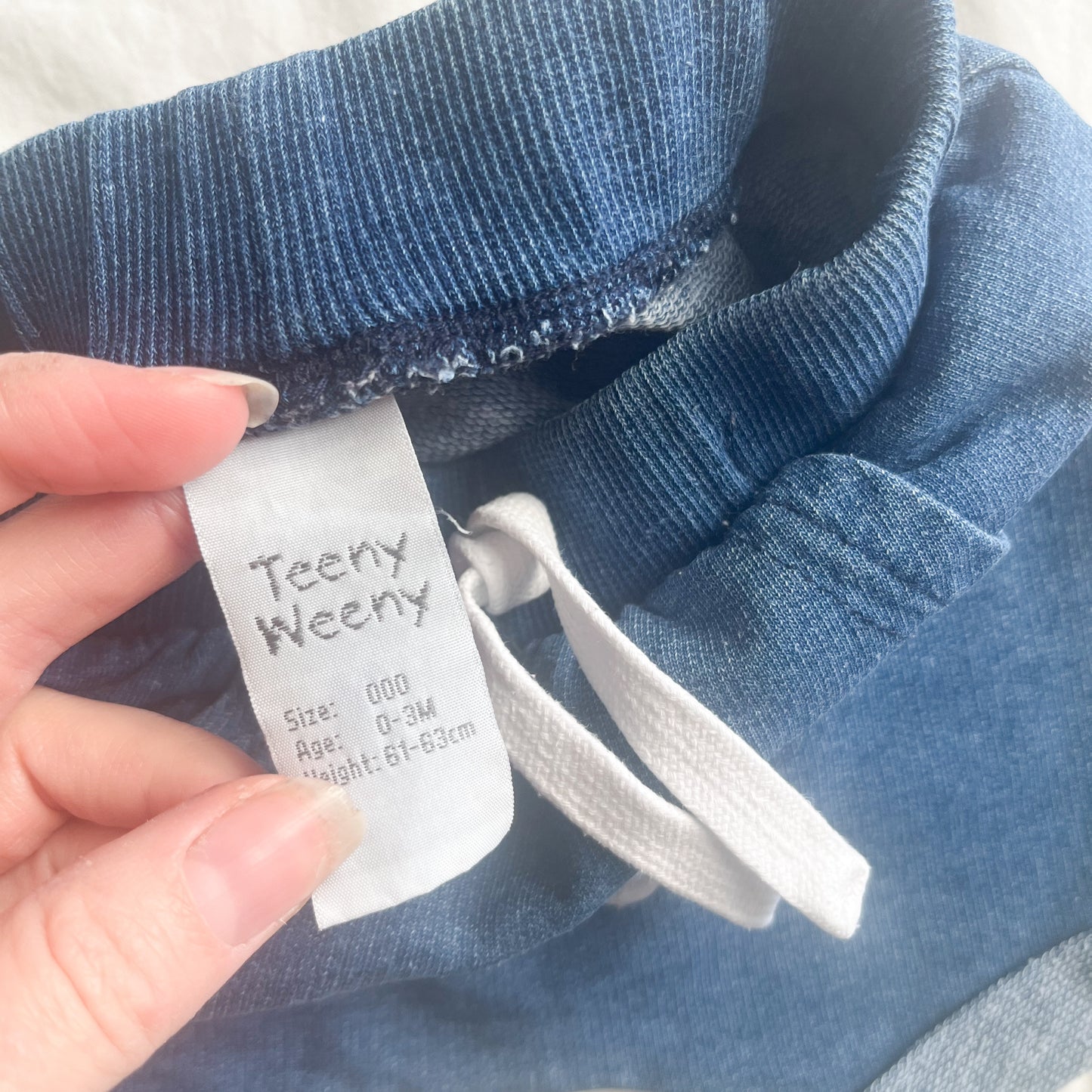 Teeny weeny shorts, 0-3m