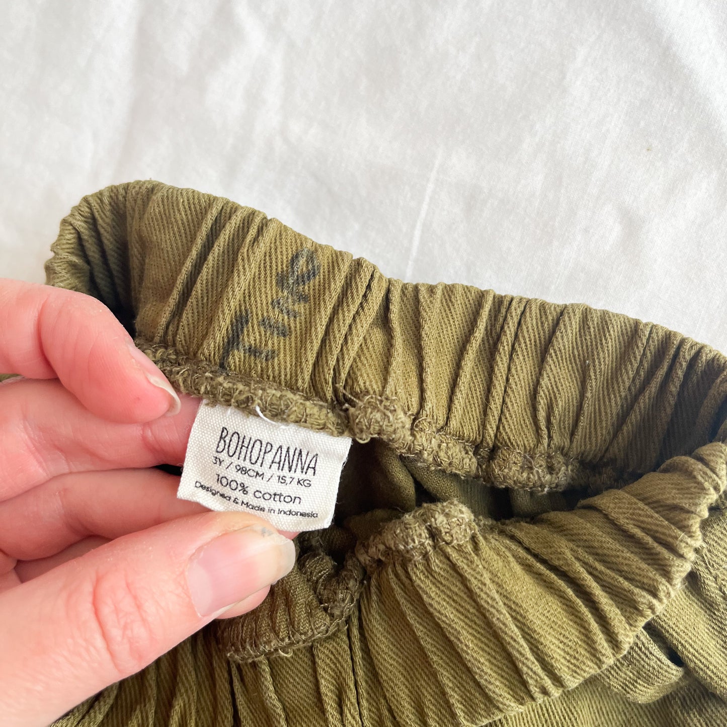 Bohopanna shorts, size 3