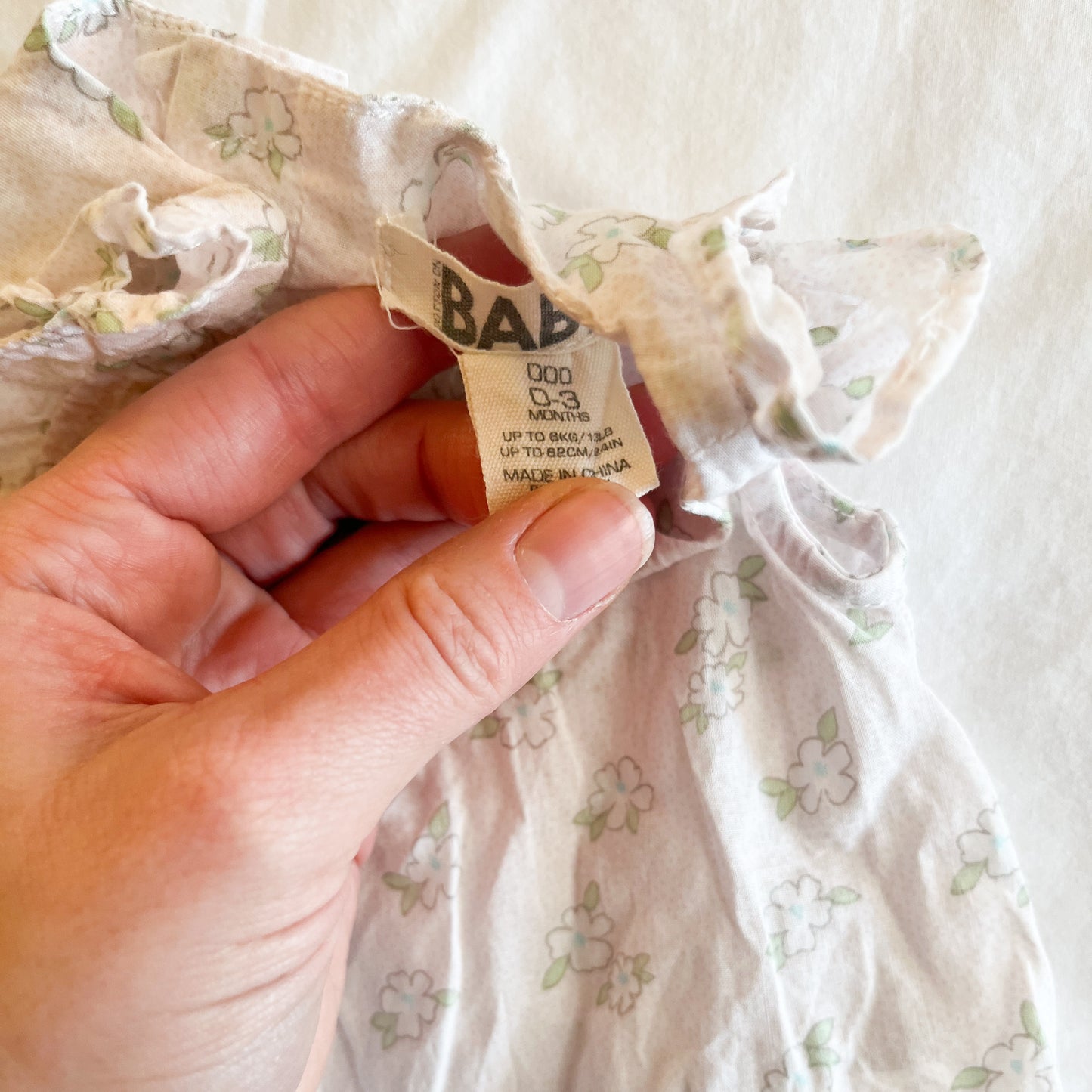 Cotton on top, 0-3m