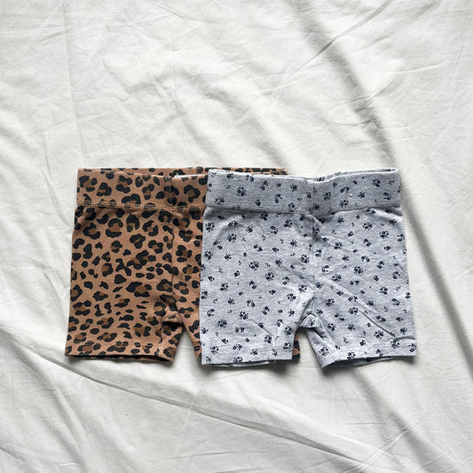 Cotton on bike shorts, size 2