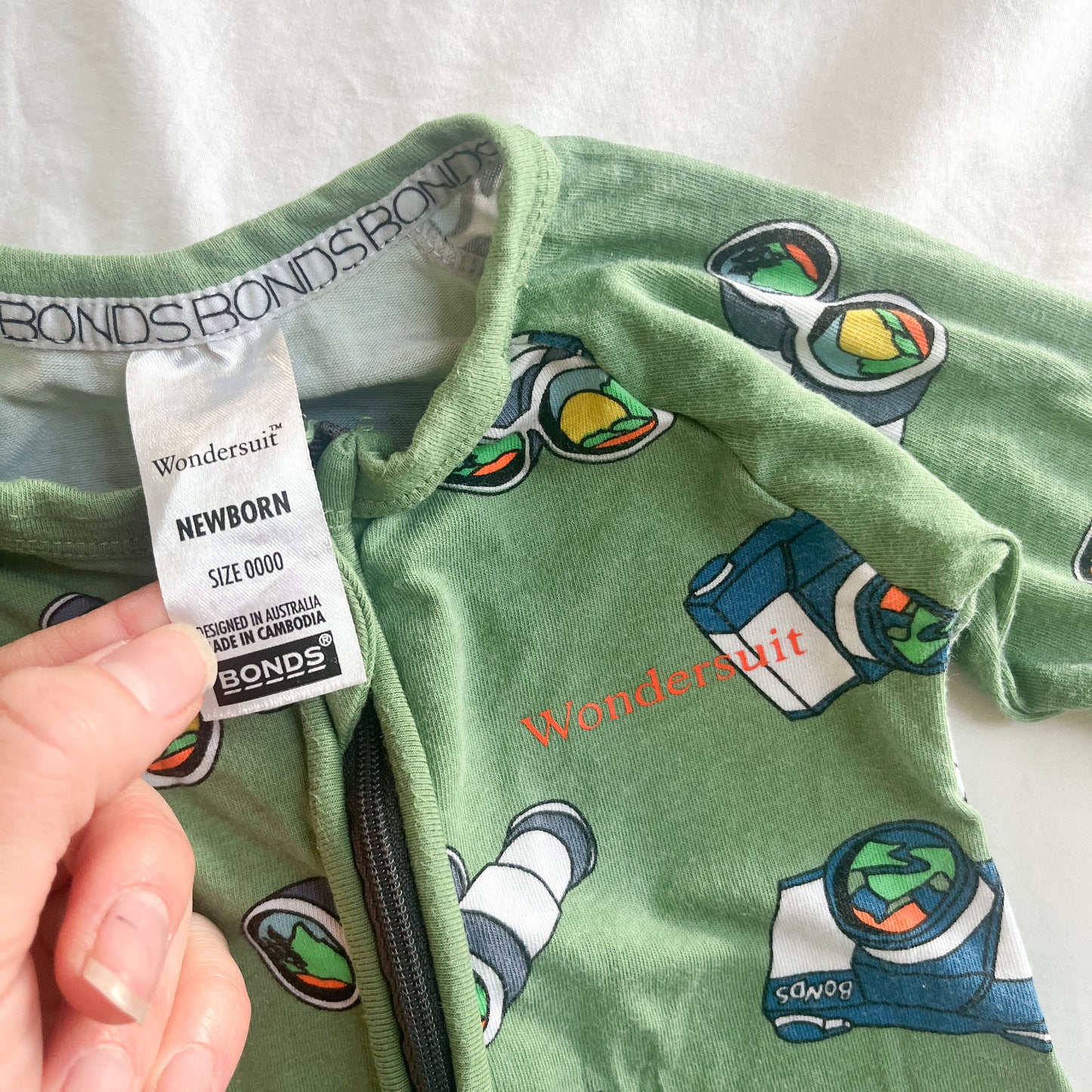Bonds wondersuit, NB