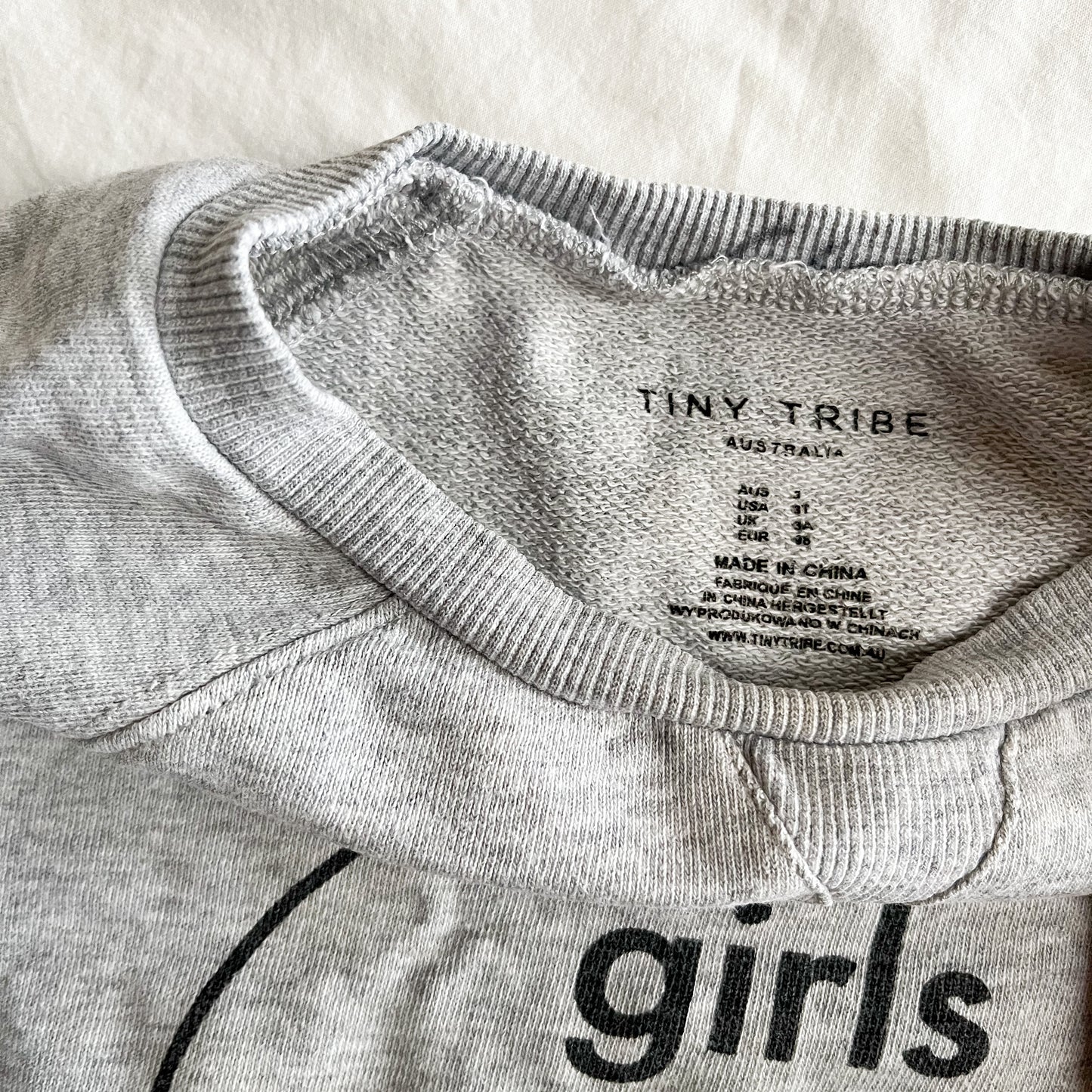 Tiny tribe sweater, size 3