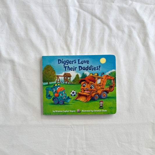 Diggers love their dads book, small-med