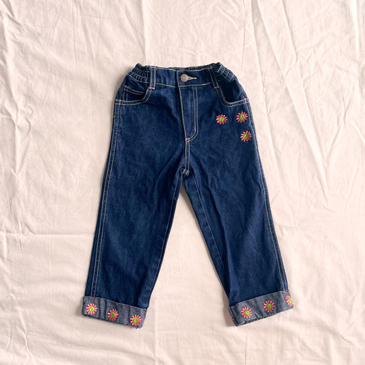 Vintage pumpkin patch jeans, size 2