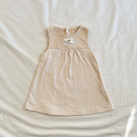 Nature coloured dress, NB