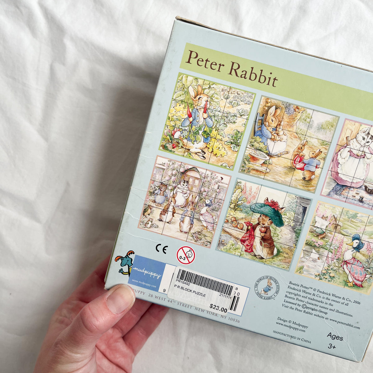 Peter rabbit blocks