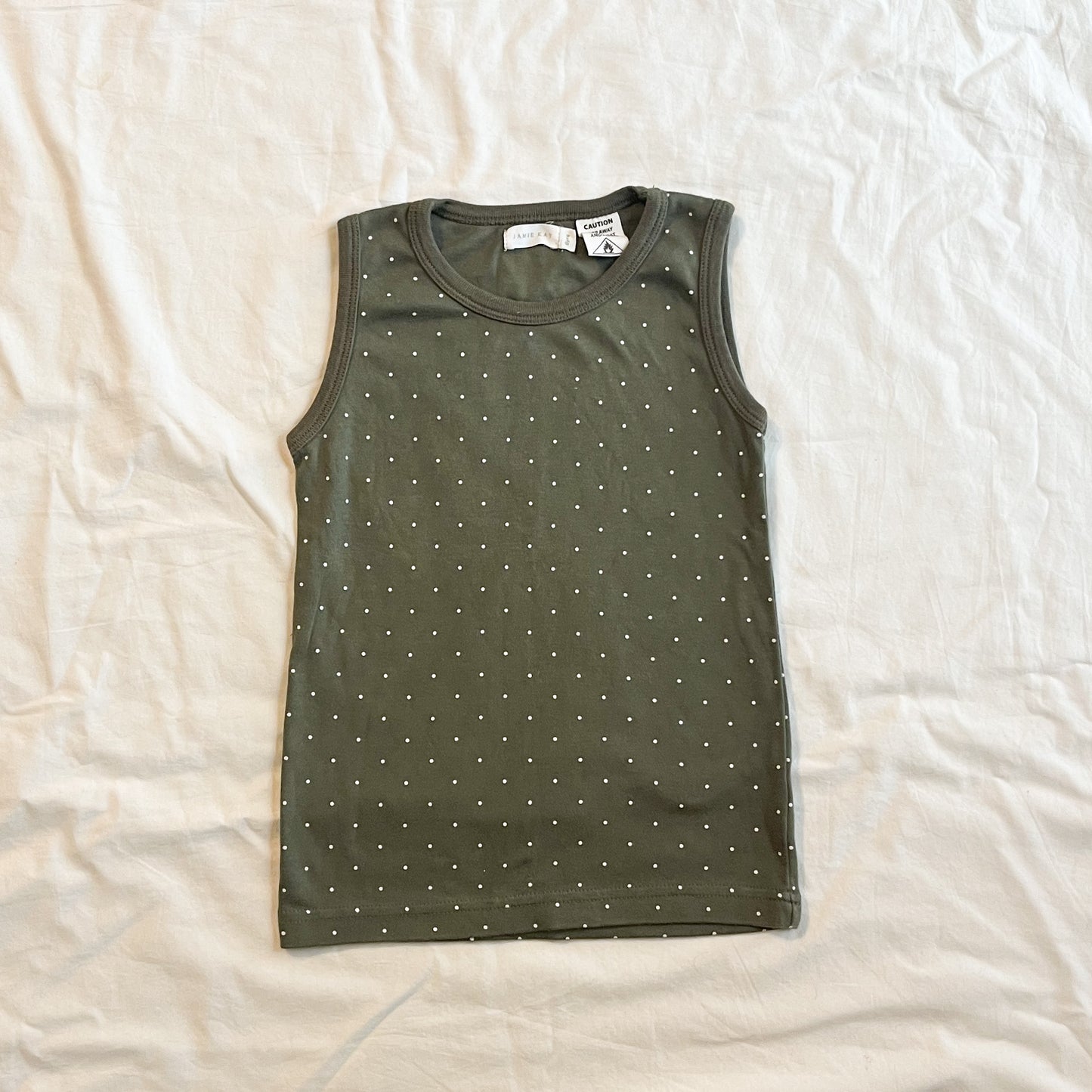 Jaime Kay singlet, size 6