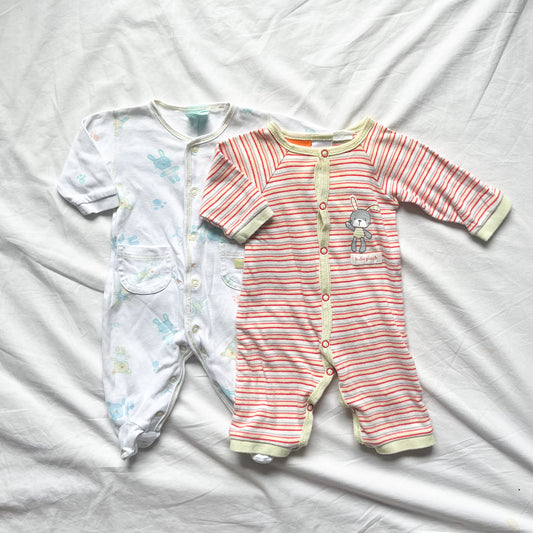 Pumpkin patch suits, NB