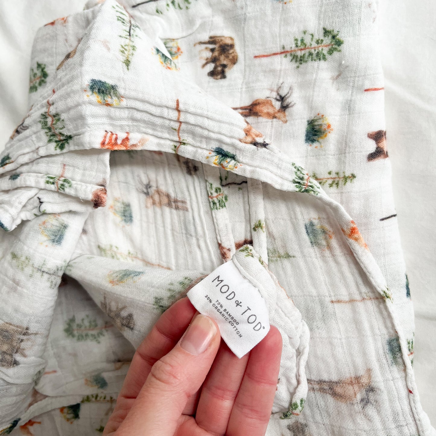 Mod & Tod muslin swaddle