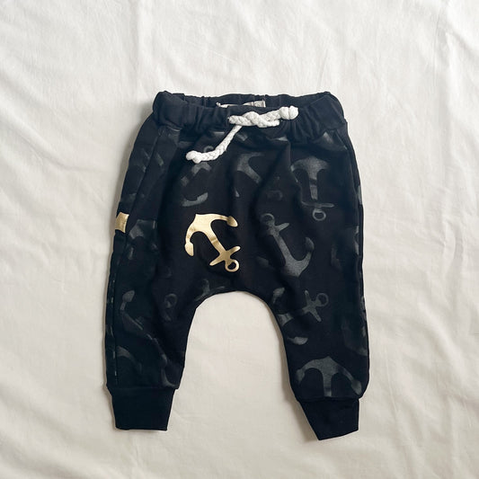 Carbon soldier pants, 6-12m