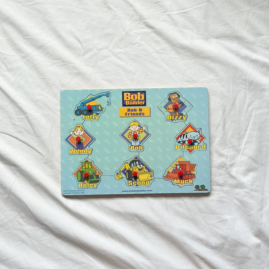 Wooden Bob the builder puzzle