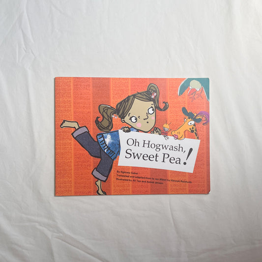 Hogwash sweet pea book, med-large