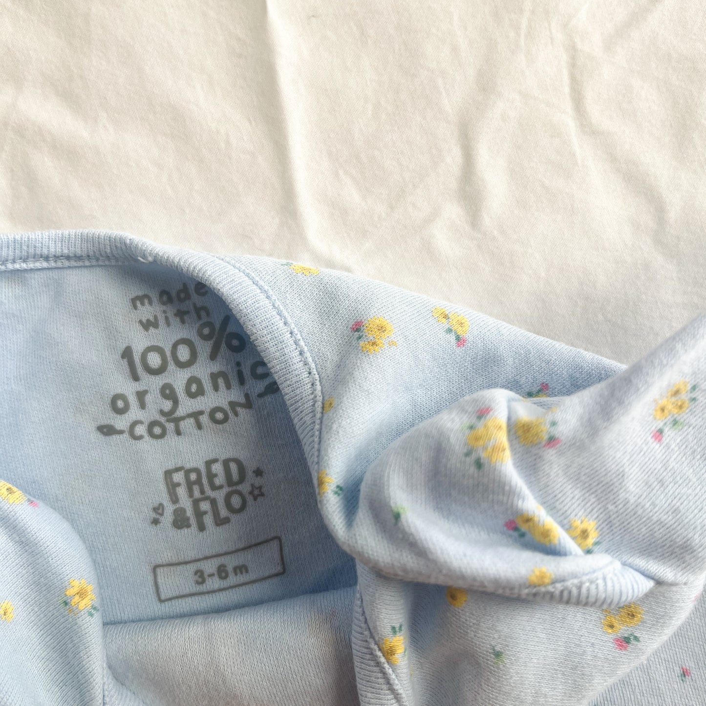 Fred & Flo tee, 3-6m